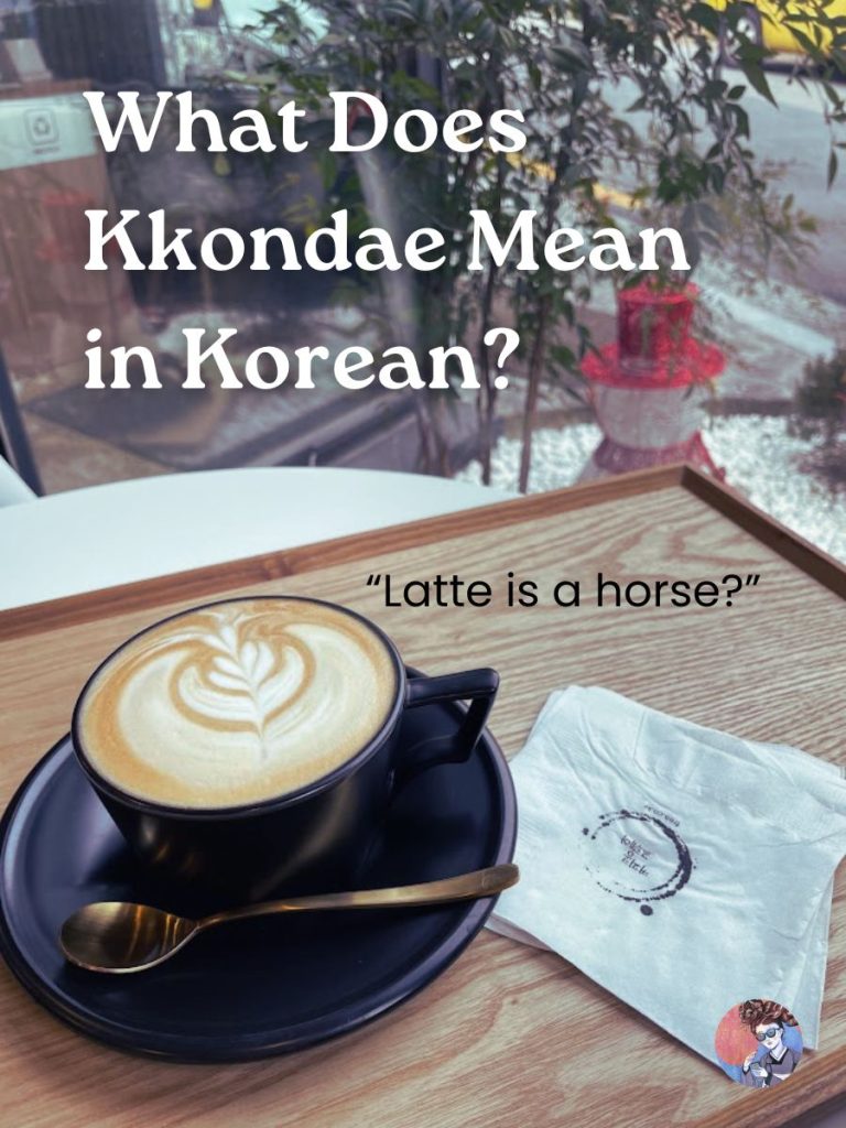 A Korean Girl Explains What Kkondae Means in Korean